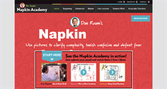 Desktop Screenshot of napkinacademy.com